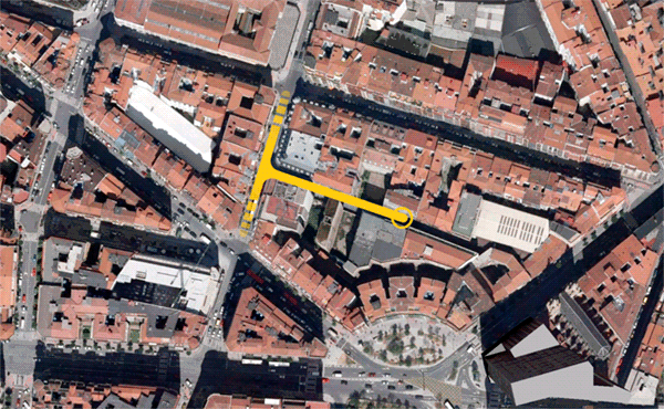 Mapa Bilbao